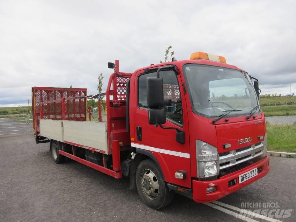 Isuzu N 75.190 Бордови камион / автолебедка