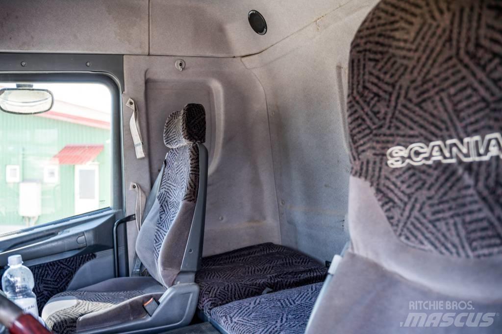 Scania R 144 GB Камиони с кран с кука