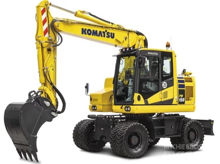 Komatsu PW158-11E0 Колесни екскаватори