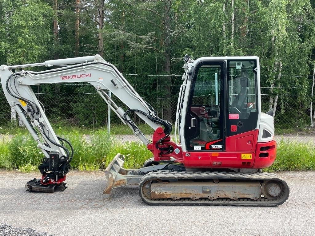 Takeuchi TB 260 Мини екскаватори < 7 т