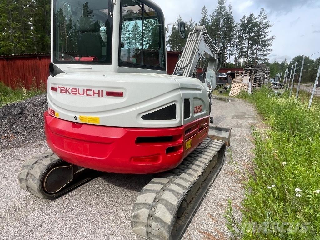 Takeuchi TB 260 Мини екскаватори < 7 т