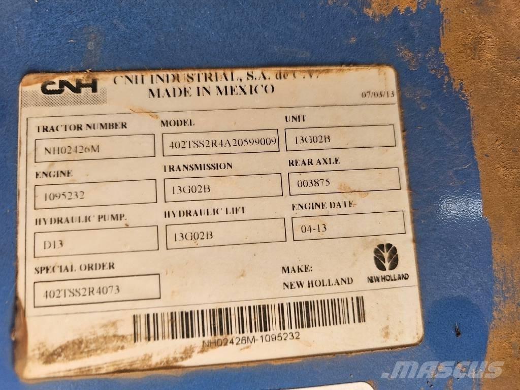 New Holland TS 6.120 Трактори