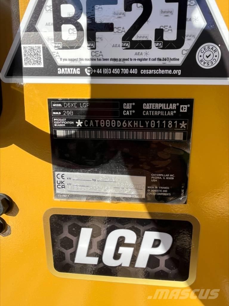 CAT D6 XE LGP Верижни булдозери
