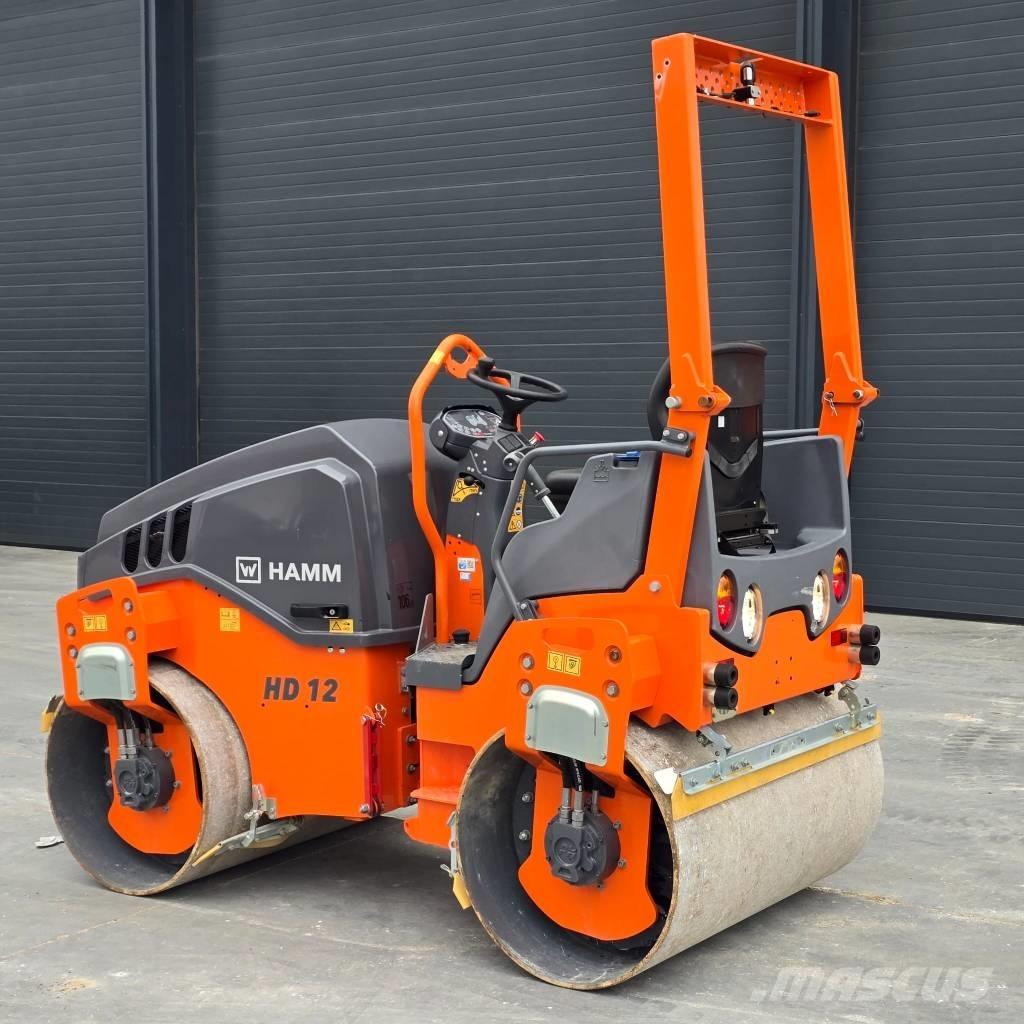 Hamm HD 12 VV Двойни барабанни ролки
