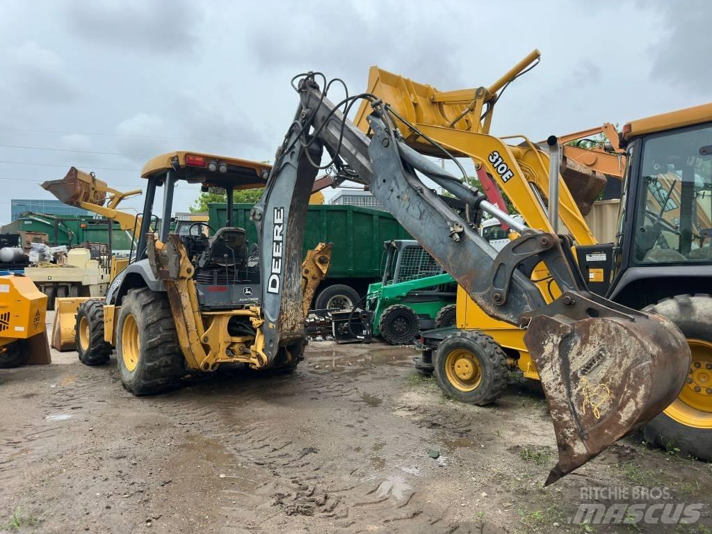 John Deere 310 SJ Товарач със заден ексватор