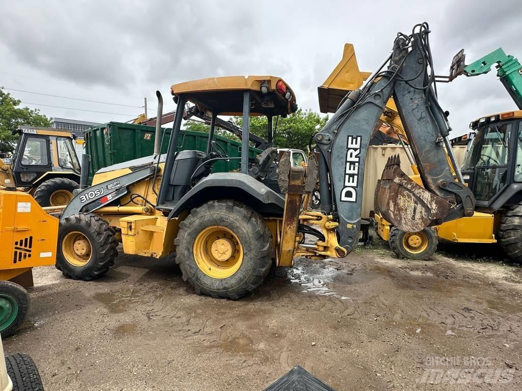 John Deere 310 SJ Товарач със заден ексватор