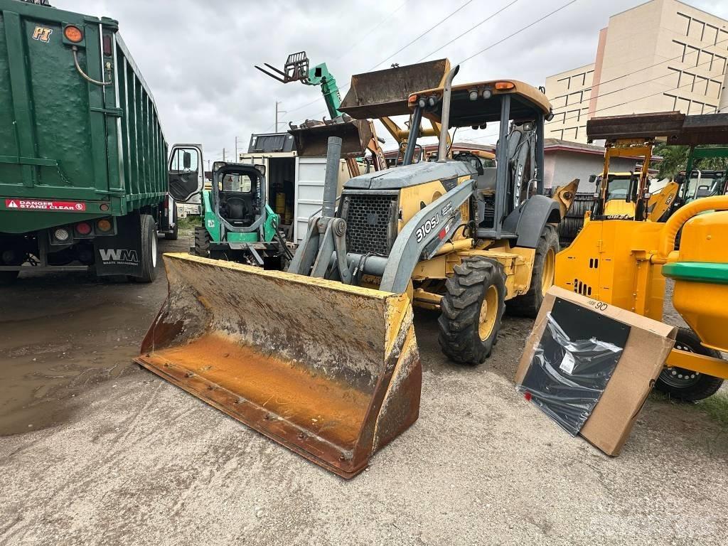 John Deere 310 SJ Товарач със заден ексватор