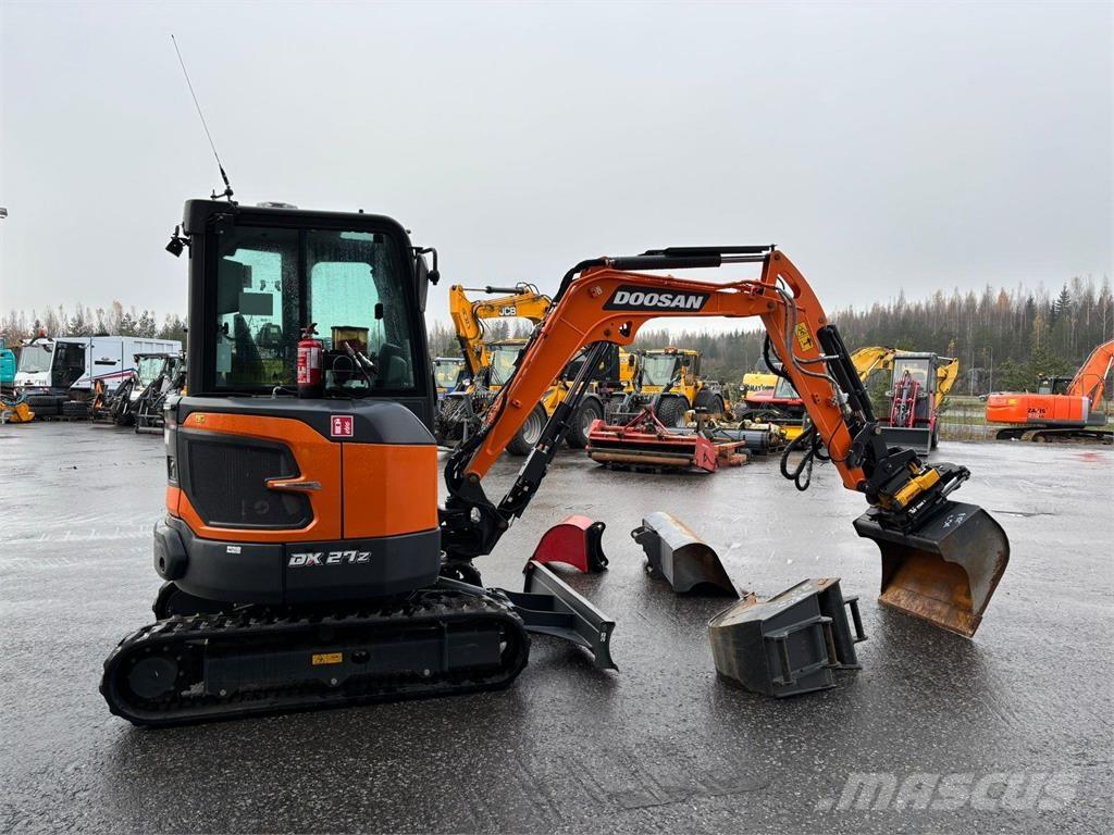 Doosan DX27Z-7 Мини екскаватори < 7 т