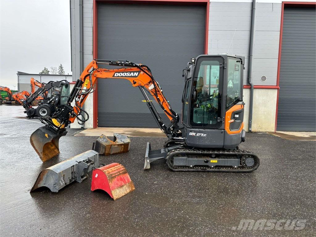 Doosan DX27Z-7 Мини екскаватори < 7 т
