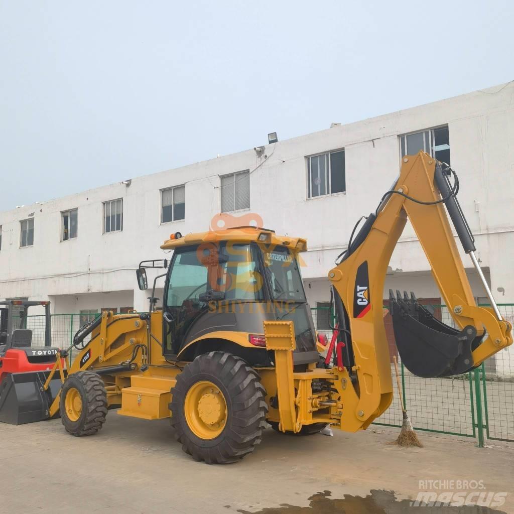 CAT 416 F Товарач със заден ексватор
