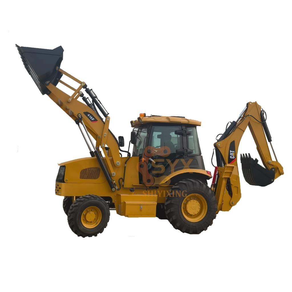 CAT 416 F Товарач със заден ексватор