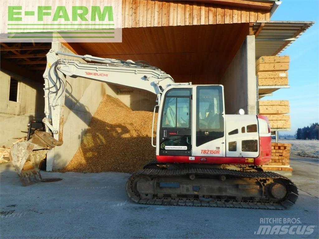 Takeuchi tb2150r Колесни екскаватори