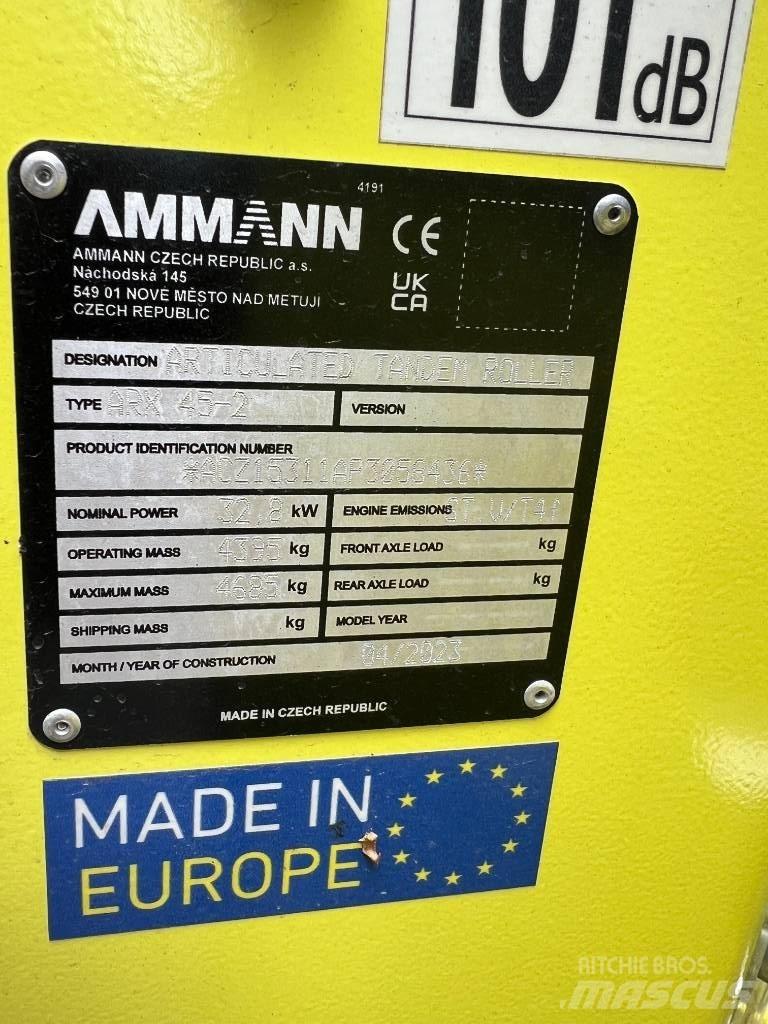 Ammann ARX 45-2 Двойни барабанни ролки
