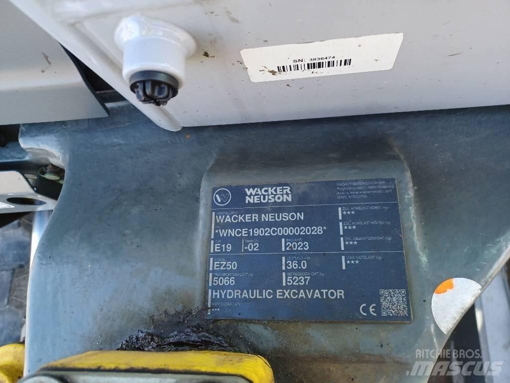 Wacker Neuson EZ50 Верижен екскаватор