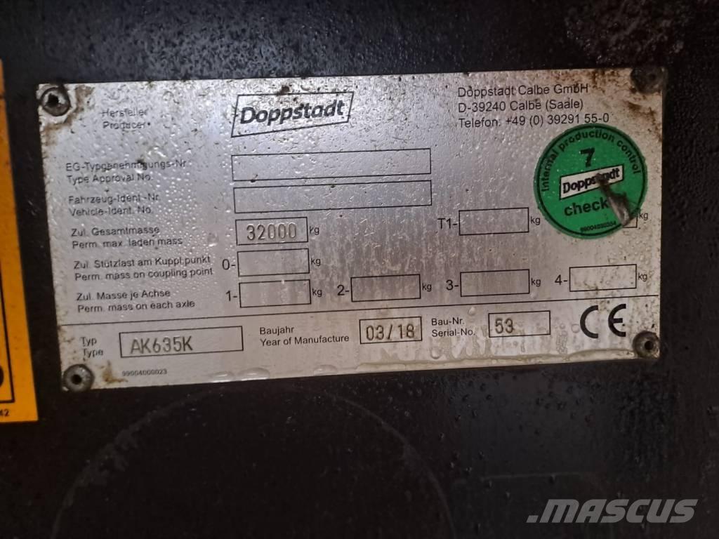 Doppstadt AK 635 SA Трошачки