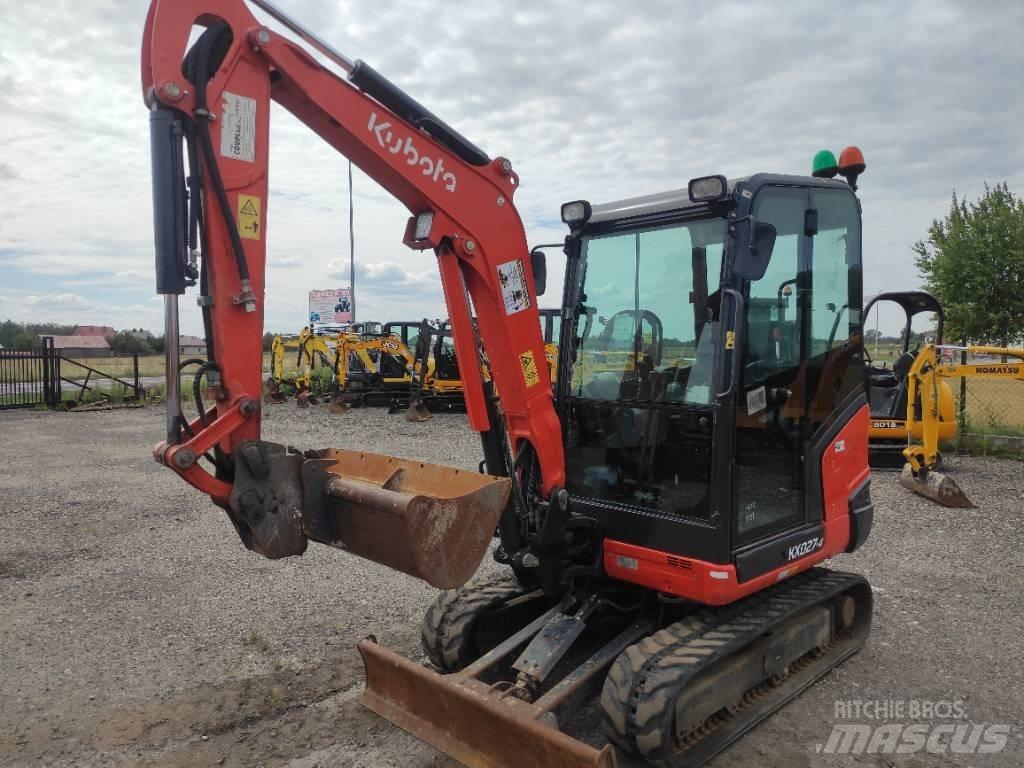 Kubota KX 027-4 Мини екскаватори < 7 т