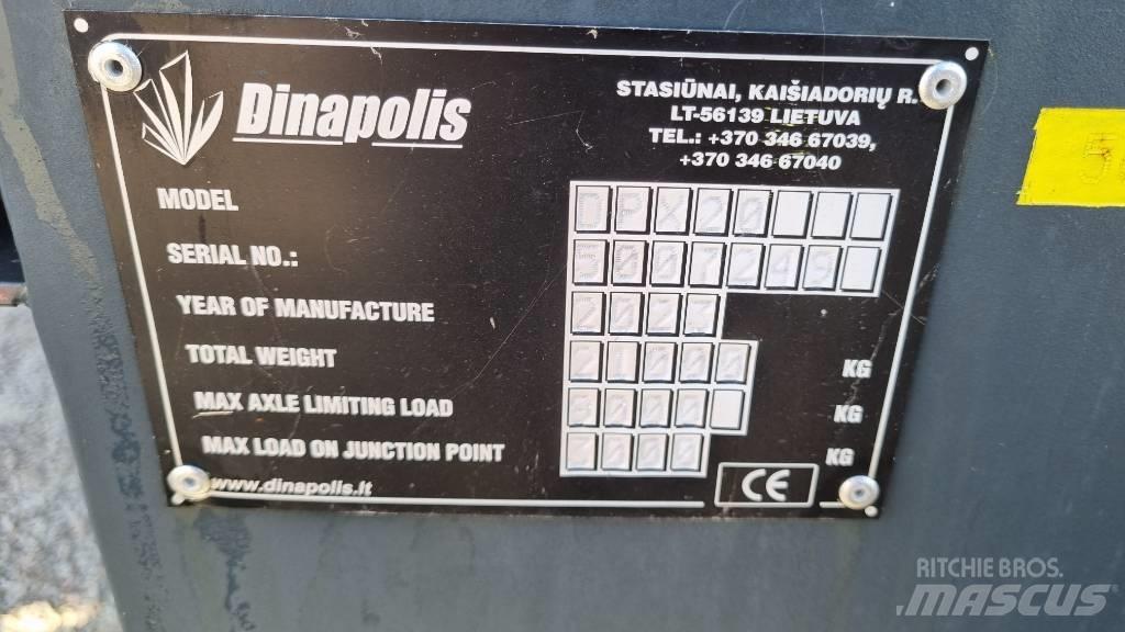 Dinapolis DPX20 Ремаркета за зърно / силаж
