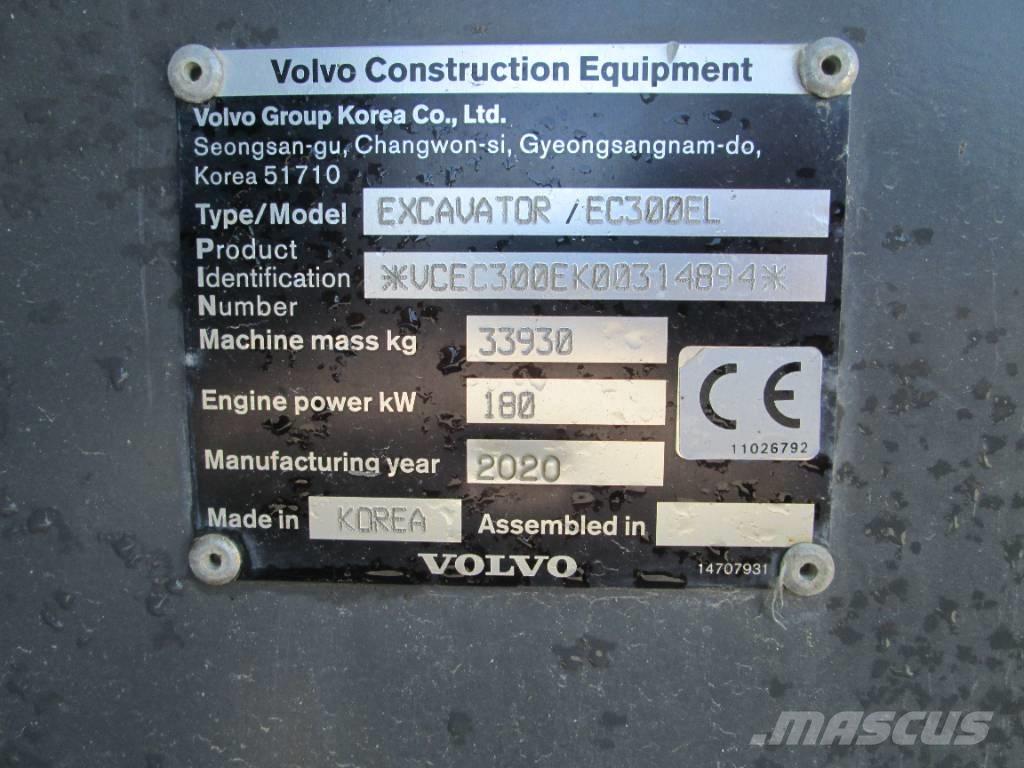 Volvo EC 300 EL Верижен екскаватор