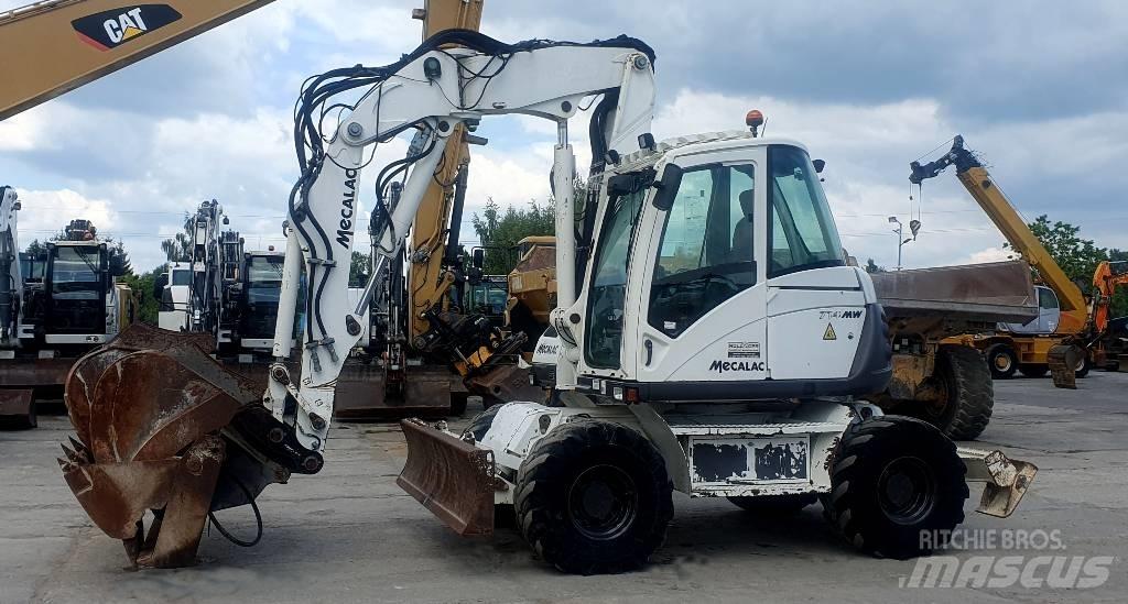 Mecalac 714 MWE Колесни екскаватори