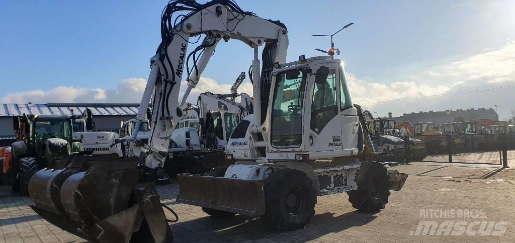 Mecalac 714 MWE Колесни екскаватори