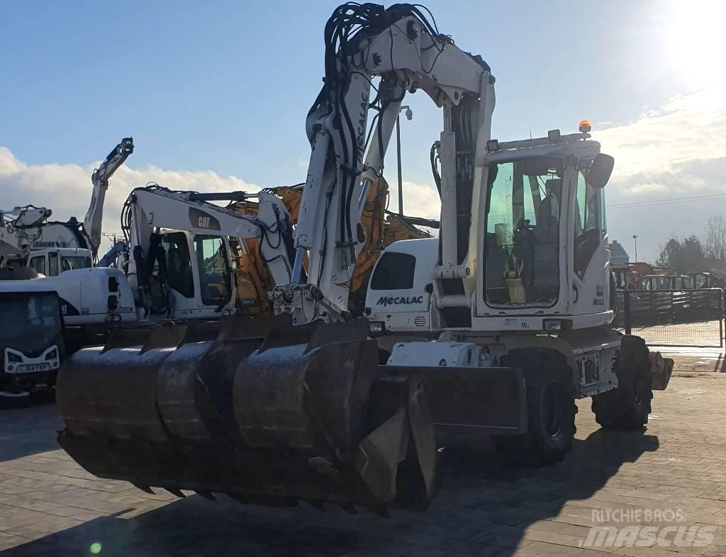 Mecalac 714 MWE Колесни екскаватори
