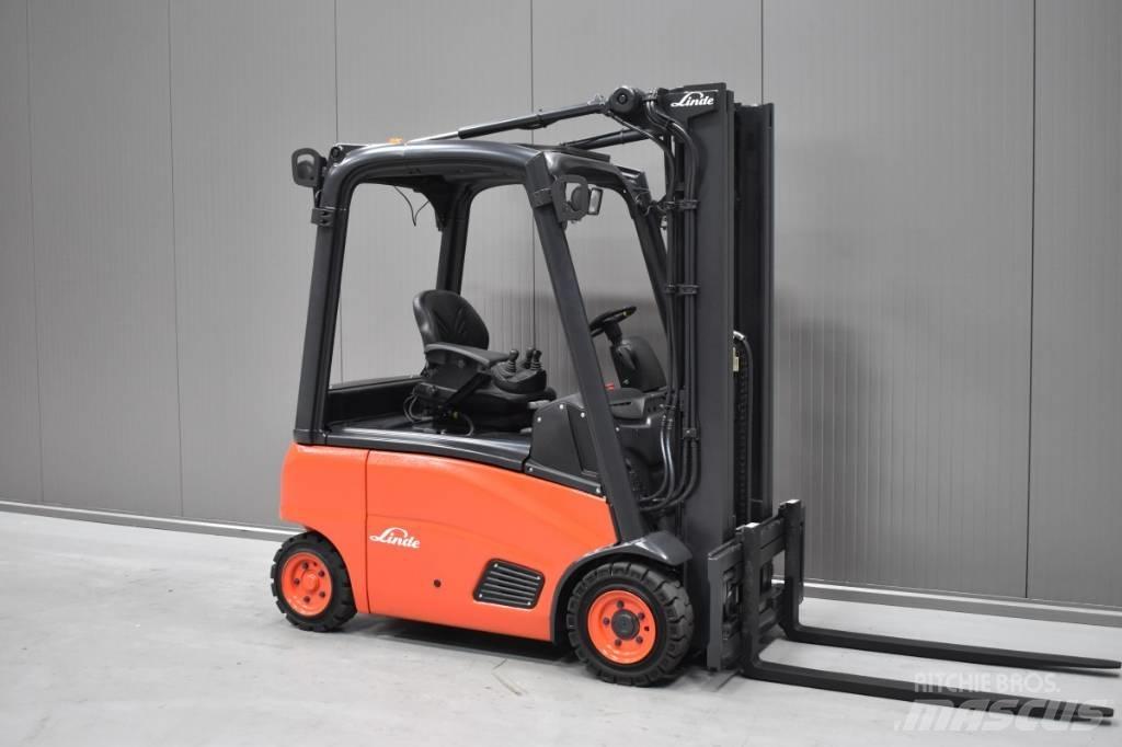 Linde E 16 P - 01 Електрически вилични кари-повдигачи
