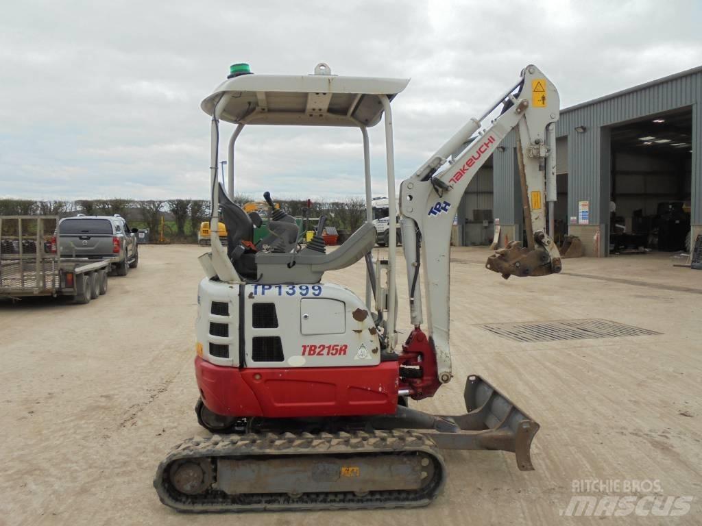 Takeuchi TB215R Мини екскаватори < 7 т