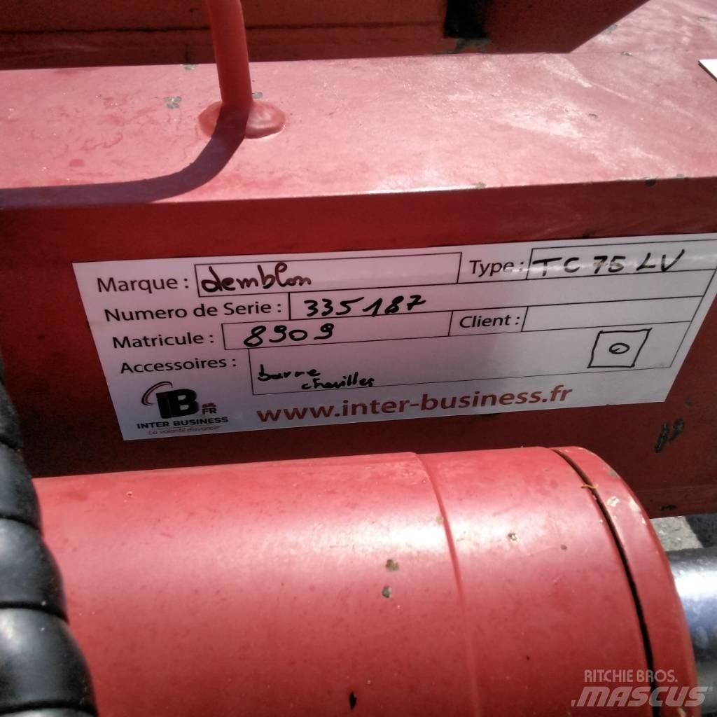 Demblon TC 75 LV Стандартни плугове