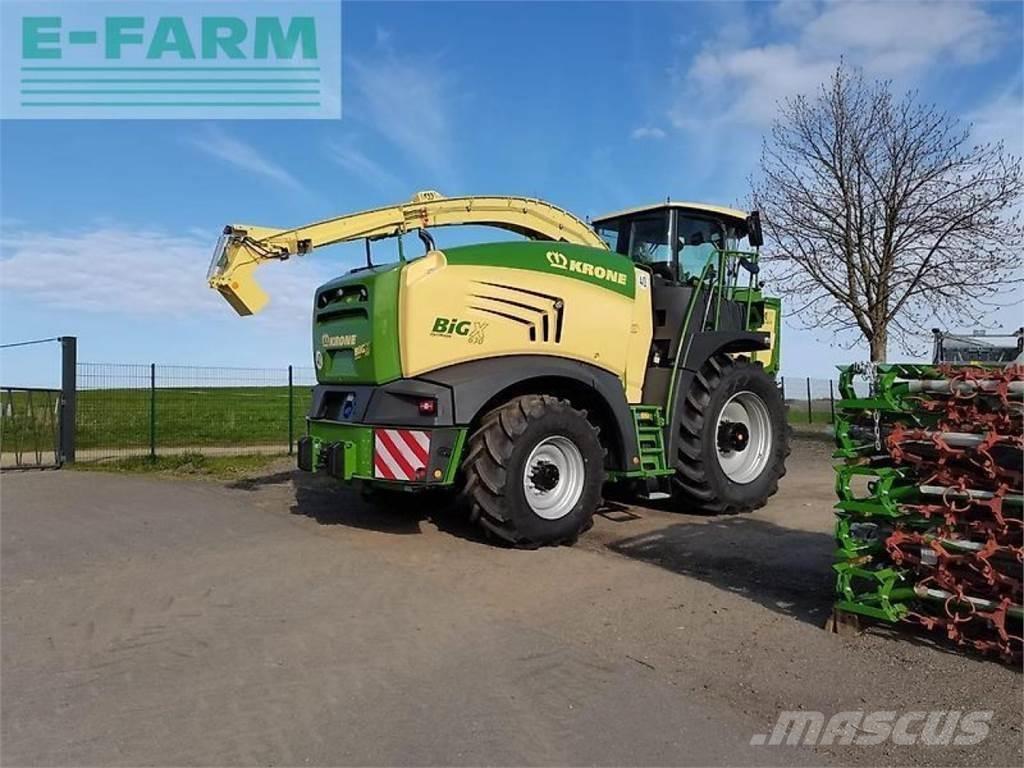 Krone big x 630 Самоходни фуражири