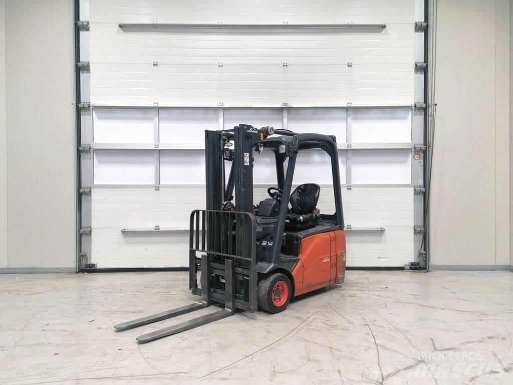 Linde E14-01 Електрически вилични кари-повдигачи