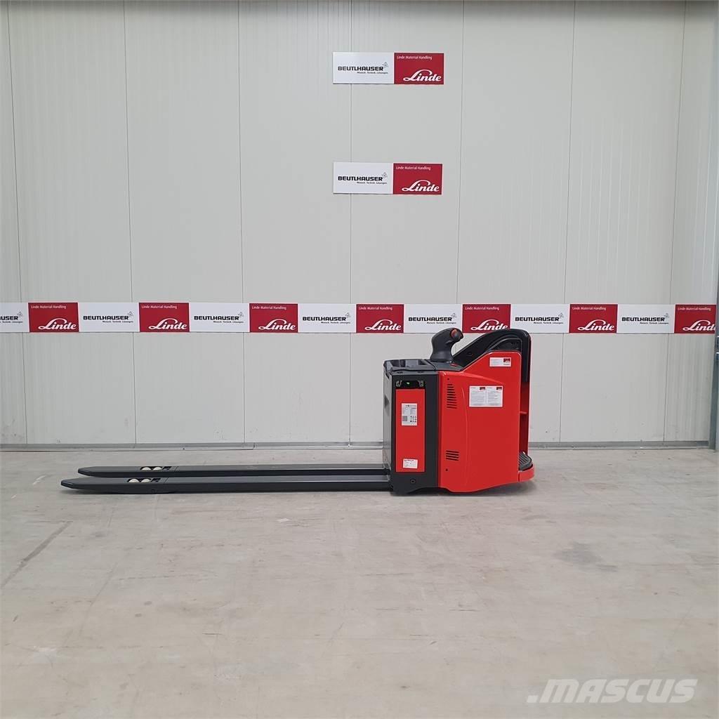 Linde T20SP lang Колички високоповдигачи с теглич