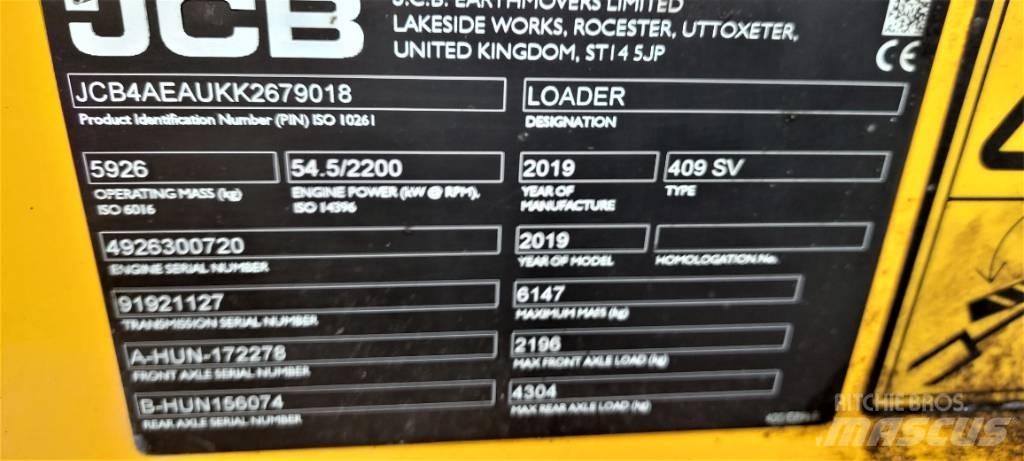 JCB 409 Колесни товарачи