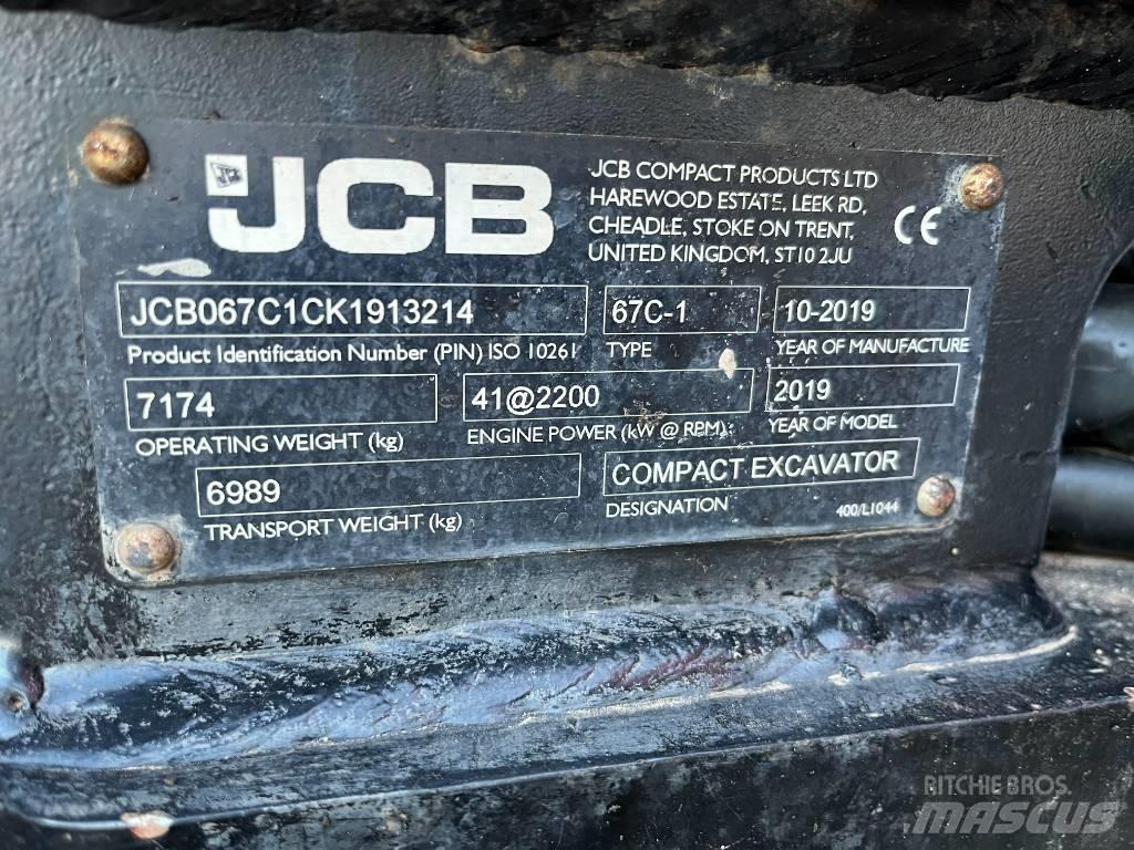 JCB 67 C Мини екскаватори < 7 т