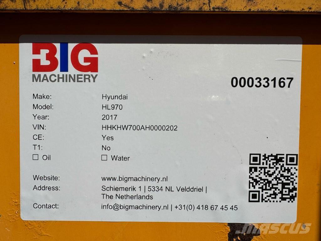 Hyundai HL970 Колесни товарачи