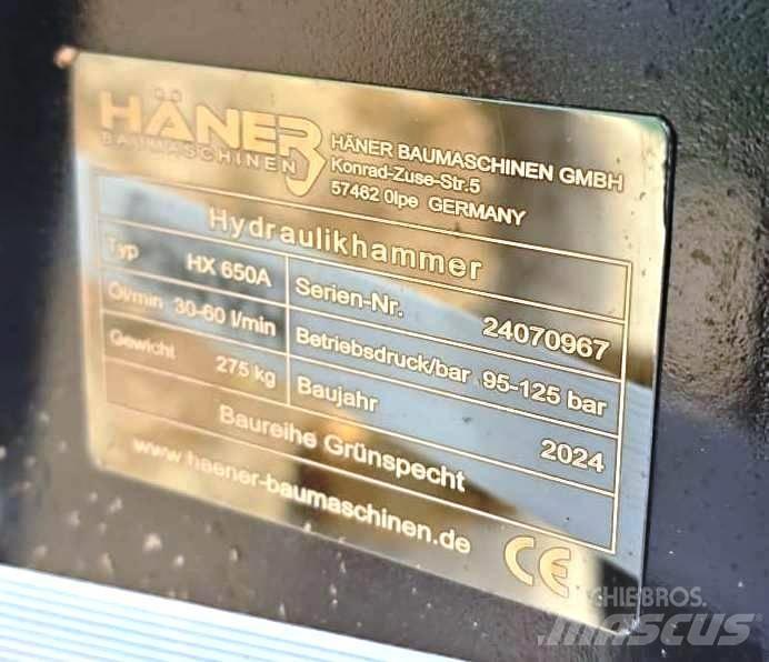 Häner HX650A Чукове/Раздробители
