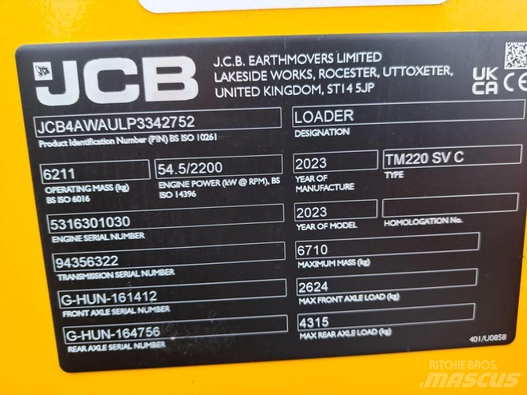 JCB TM 220 SV Колесни товарачи