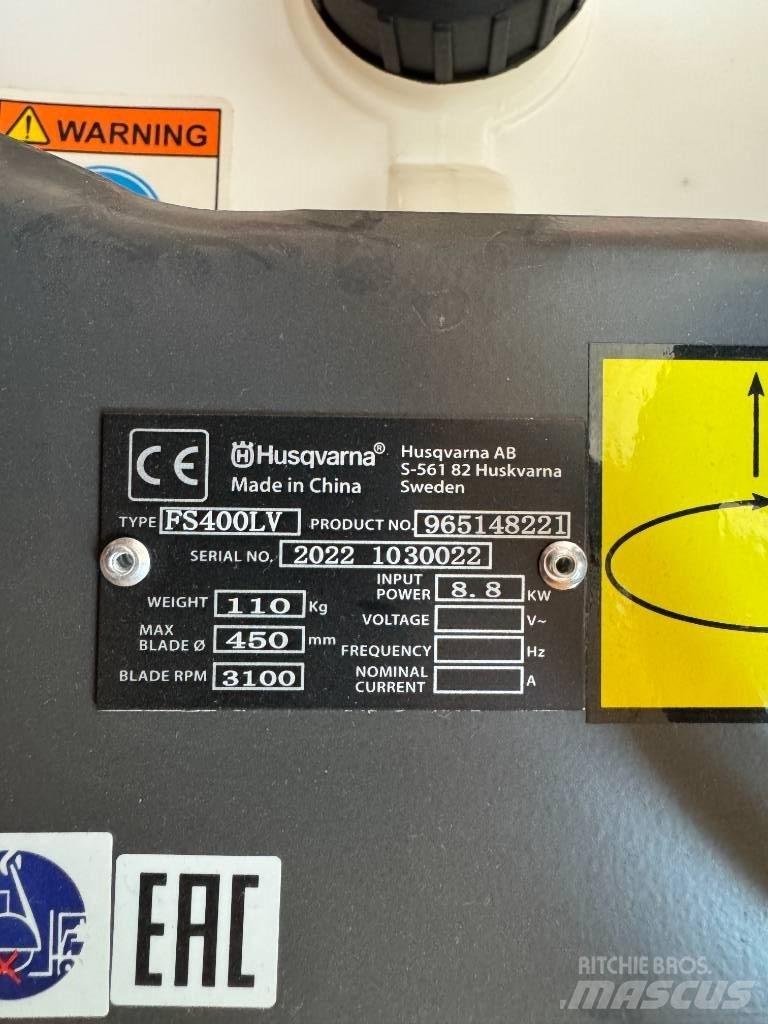 Husqvarna FS 400 Машини за цепене на асфалт