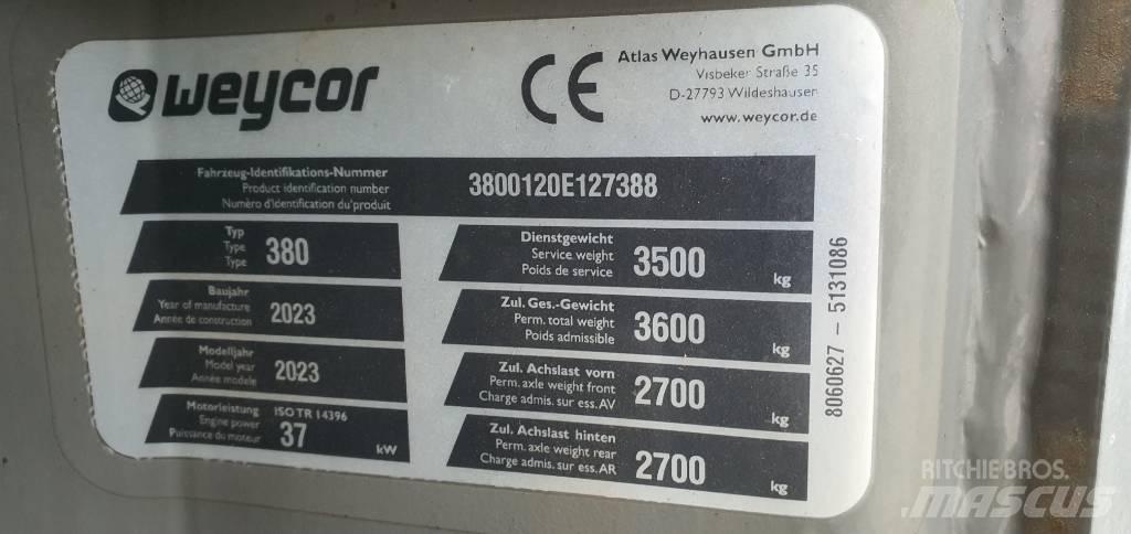 Weycor AR 380 Колесни товарачи