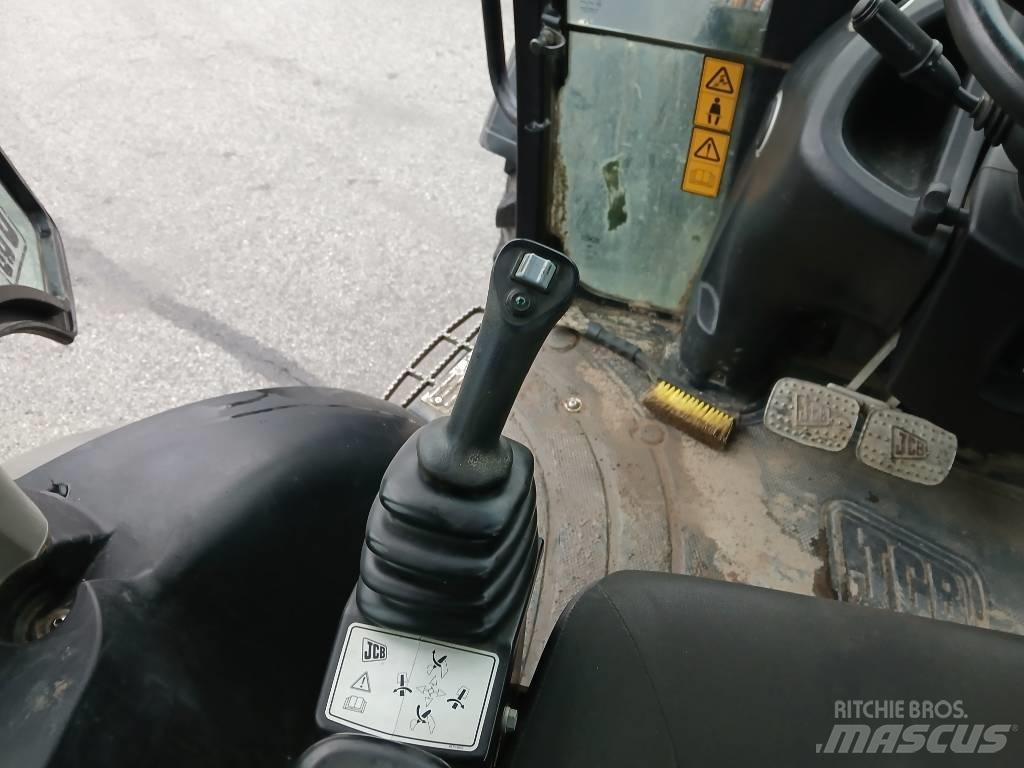 JCB 4cxAEC joystick Товарач със заден ексватор