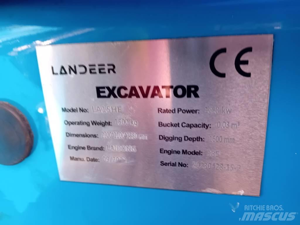 Landeer LA15HE Мини екскаватори < 7 т