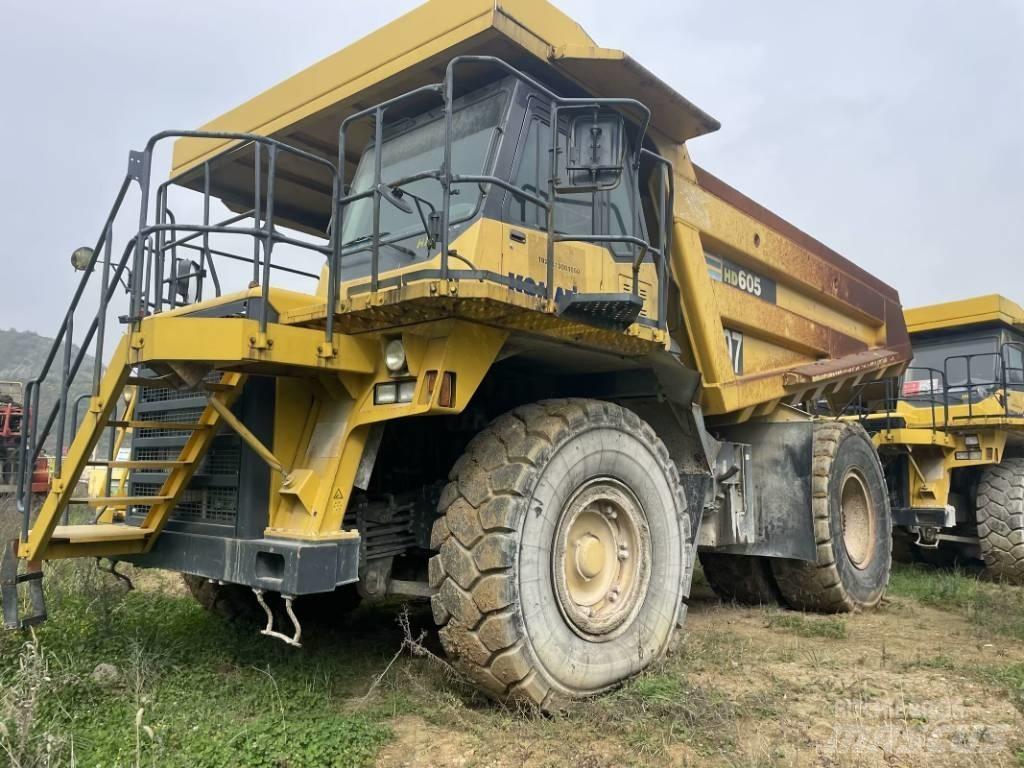 Komatsu HD 605-7 Твърди самосвали
