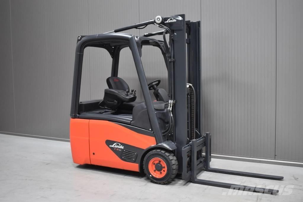 Linde E 16-02 Електрически вилични кари-повдигачи