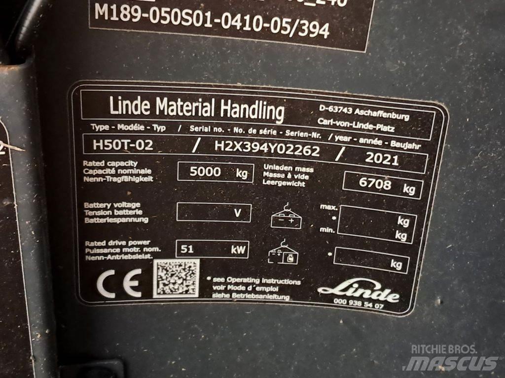 Linde H50T-02 Камиони с АГУ