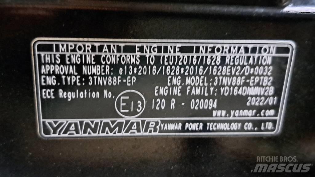 Yanmar 3TNV88F-EPTB2 Двигатели