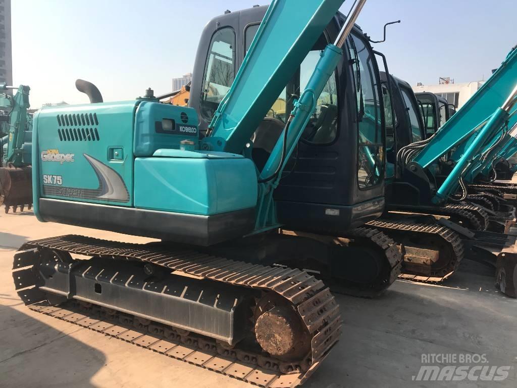 Kobelco SK 75 CSR Верижен екскаватор