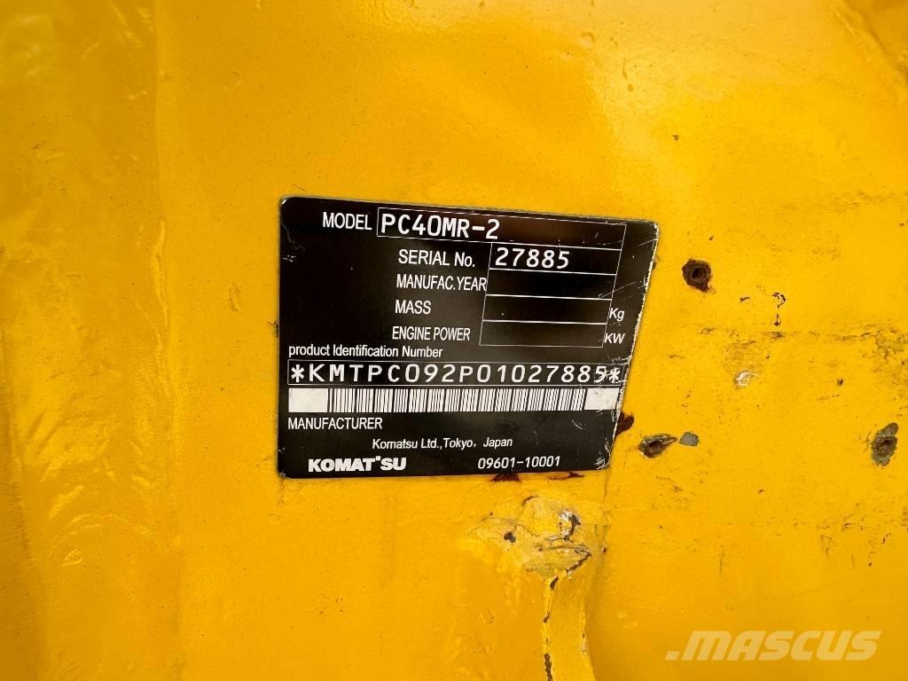 Komatsu PC 40 Мини екскаватори < 7 т