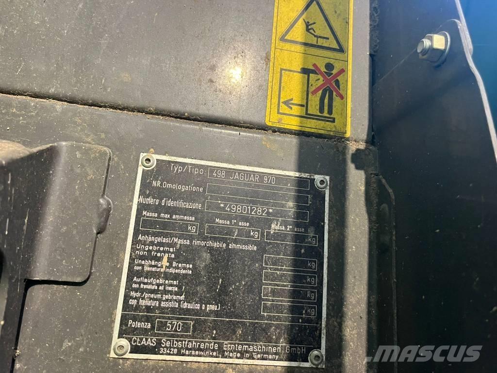 CLAAS Jaguar 970 Самоходни фуражири