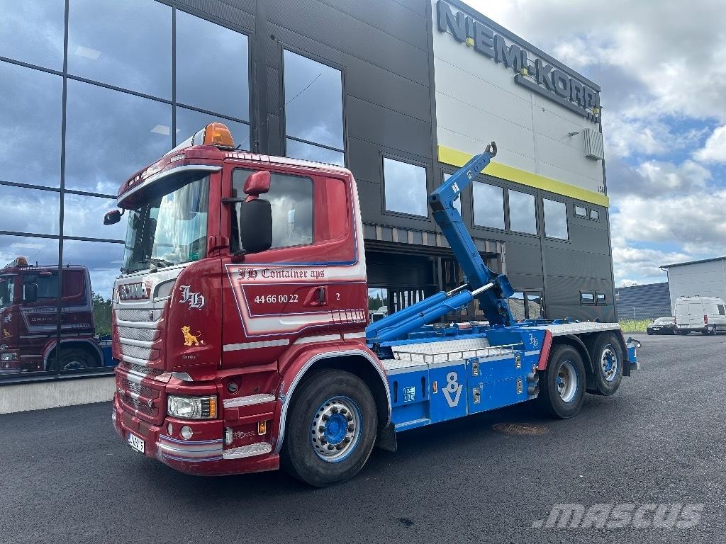 Scania R580 6x2*4 Камиони с кран с кука