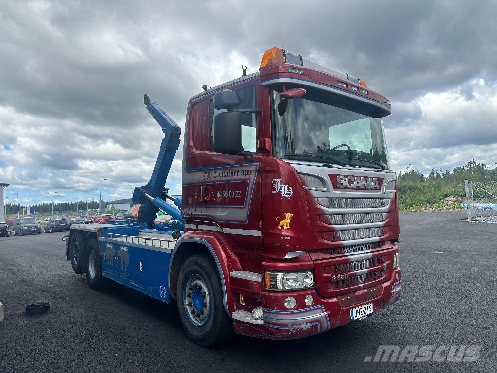 Scania R580 6x2*4 Камиони с кран с кука