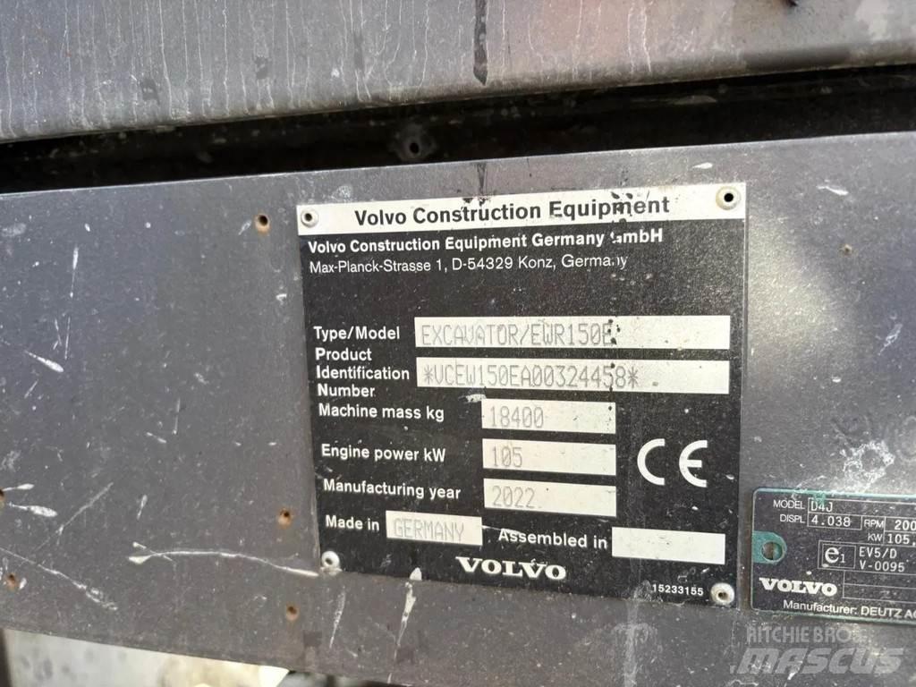 Volvo EWR150E Колесни екскаватори